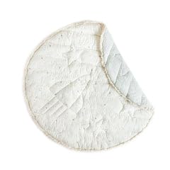 Pehr Baby Play Mat, Daydreamer | Ultra-Soft Quilted 100% Cotton Exterior with Plush Polyester Fiberfill | for Tummy & Playtime | 40??Diameter