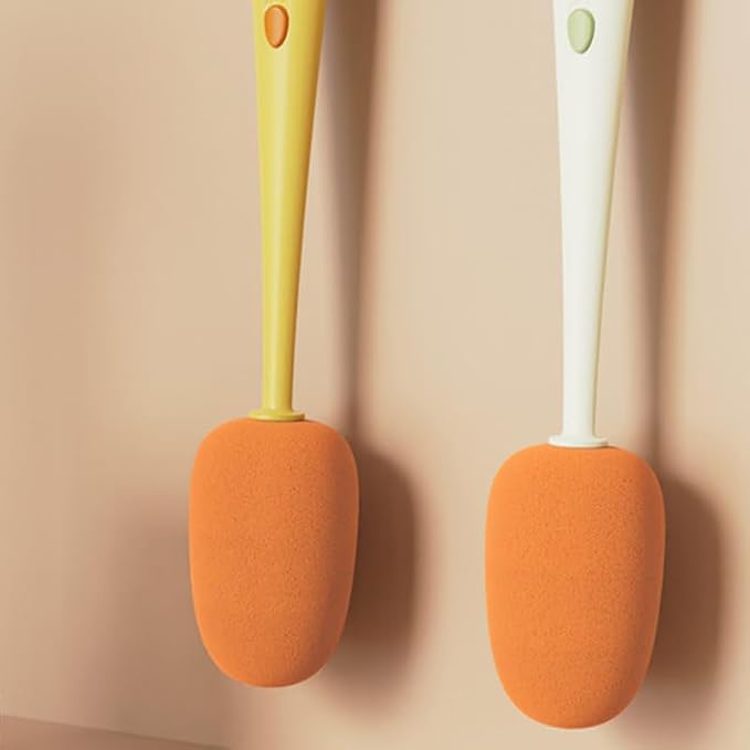 2Pcs Cleaning Brush for Water Bottles Bottle Cleaning Brush for Stain Removal Suitable for Glass Cups