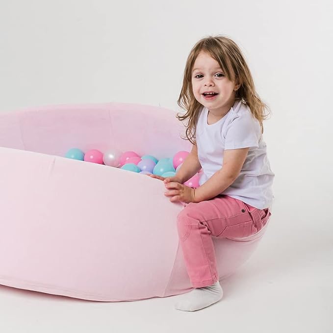 200/500/1000/2000 Count Soft Plastic Ball Pits Balls Colorful Play Pits Balls for Pet Dogs Ball Pits 2.2" Large Phthalate Free Bpa Free Balls for Toddlers 1-3 Baby Kids