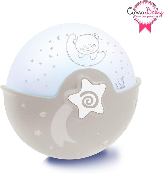 B Kids 004909 Projector Lamp, White/Grey