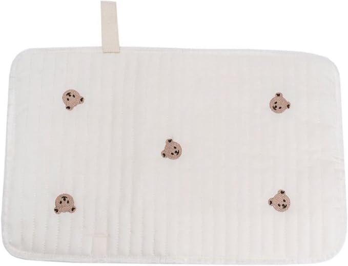 Cute Diaper Bag Pañaleras Para Bebe Baby Small Diaper Bag Backpack Bear Mom Bag with Changing Pad for Mom Dads (Bear)