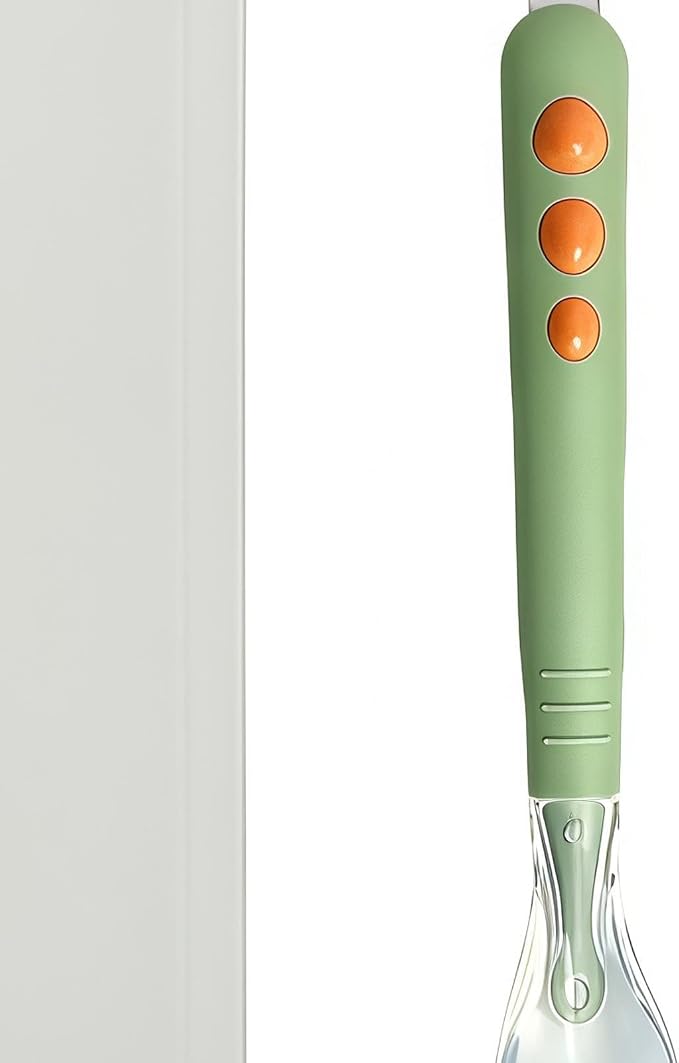 Ids Spoons - Comfort Grip Kitchen Gadgets, Kids Food Feeding Spoons | Training Utensils With Easy Hold Design For Fruit, Puree, Food