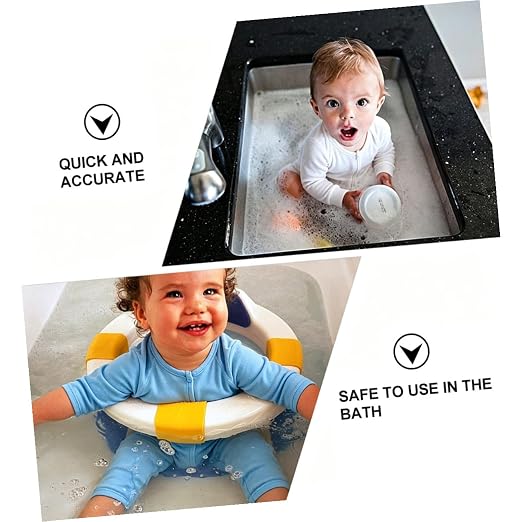 CHILDWEET Water Thermometer for Bath Tub, Penguin Floating Cartoon Design, Accurate Temperature Measurement Tool for Newborn and Safety Random Color