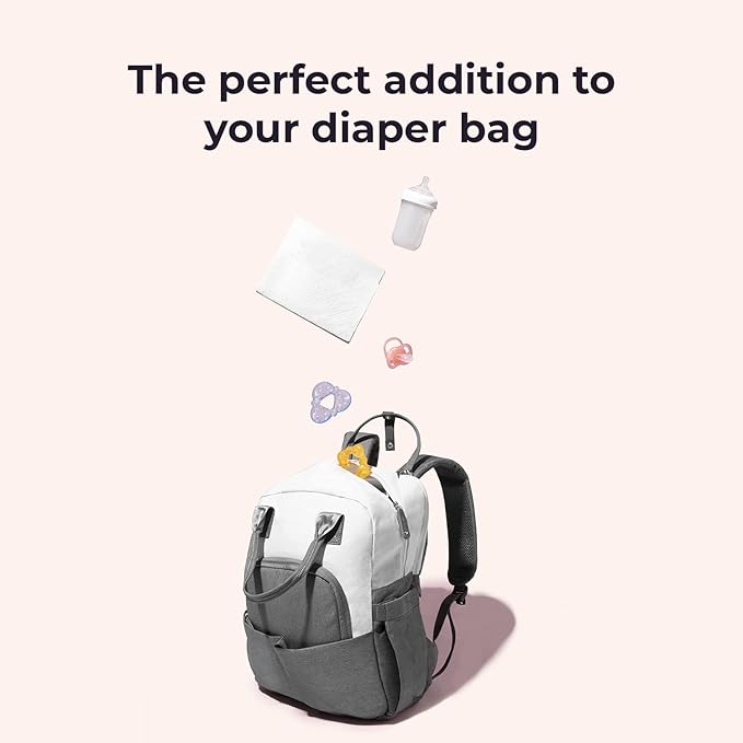 Peekapoo Mini ??25 Pack Disposable Changing Pads for Baby (18 Inches x 16 Inches) Disposable Waterproof Liners, Diaper Changing Pad Protector Mat