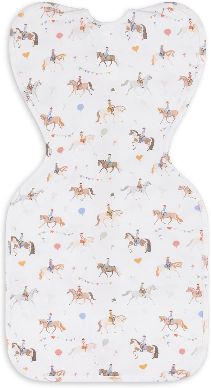 Love to Dream Swaddle UP, Baby Sleep Sack Self-Soothing Swaddles for Newborns, Improves Sleep, Secure Fit Calms Startle Reflex, New Born Essentials for Baby, 1.0 TOG, 5-8.5 lbs, Year of the Horse