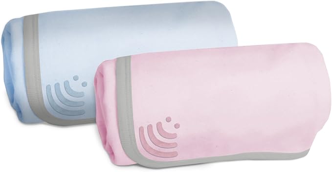 vest Radiation Protection Baby Blanket Soft Cotton Layer + EMF Shielding Layer (Polyester/Silver)