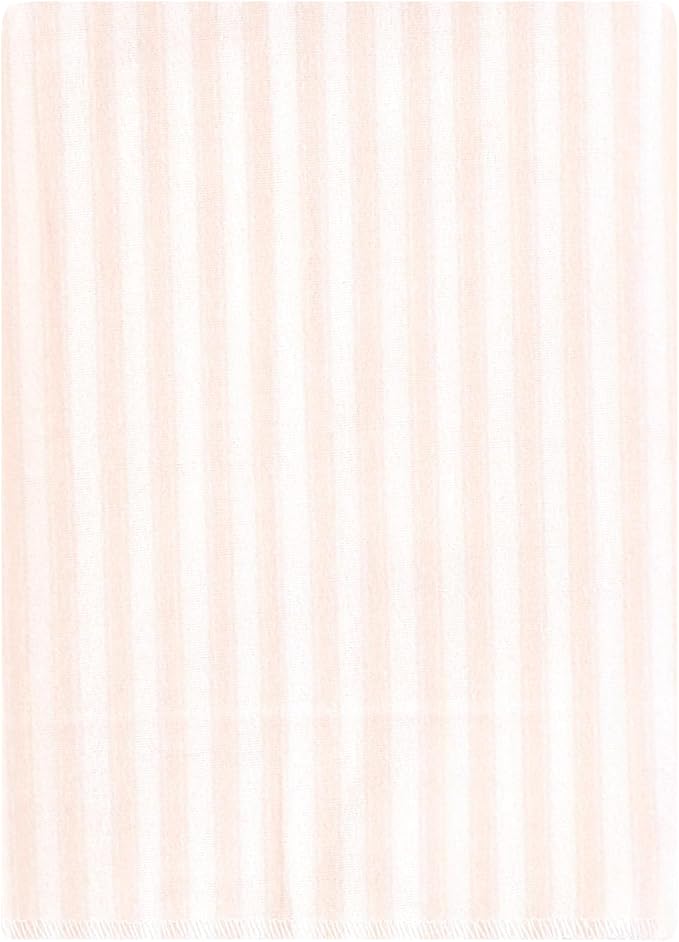 Hudson Baby Unisex Baby Cotton Flannel Burp Cloths Bundle, Pink Dainty Floral, One Size