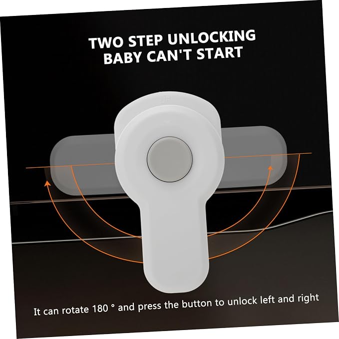 4pcs Lock Tight Proofing Childproof Door Locks Boys and Girls Safe Oven Home Security Boys and Girls Safety Oven