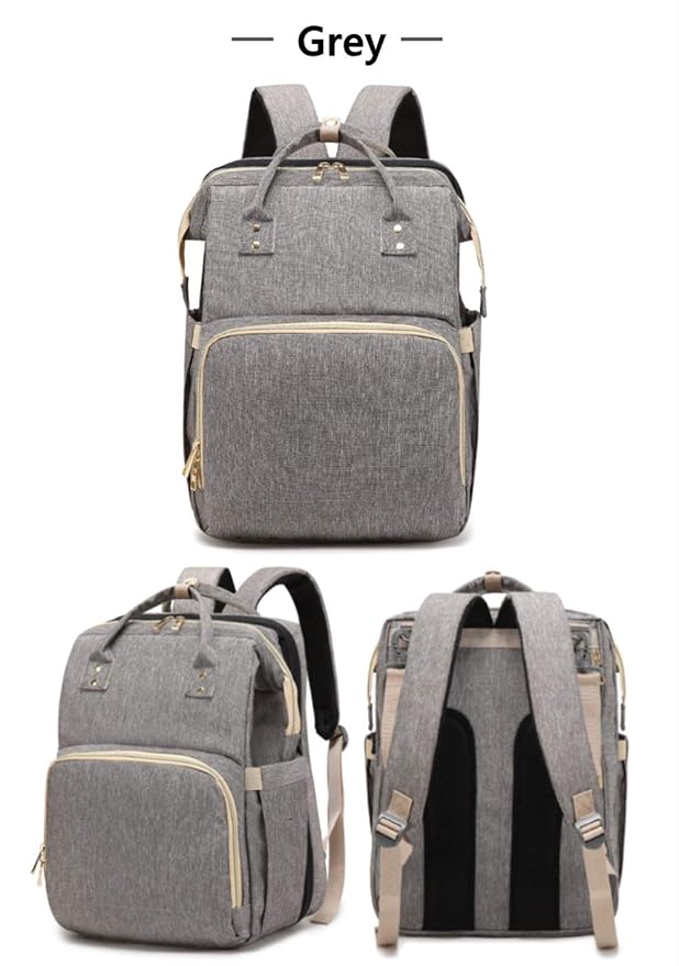 Personalized Diaper Bag with Name Embroidered Mommy Bag Backpack X-Large Foldable Stretchable