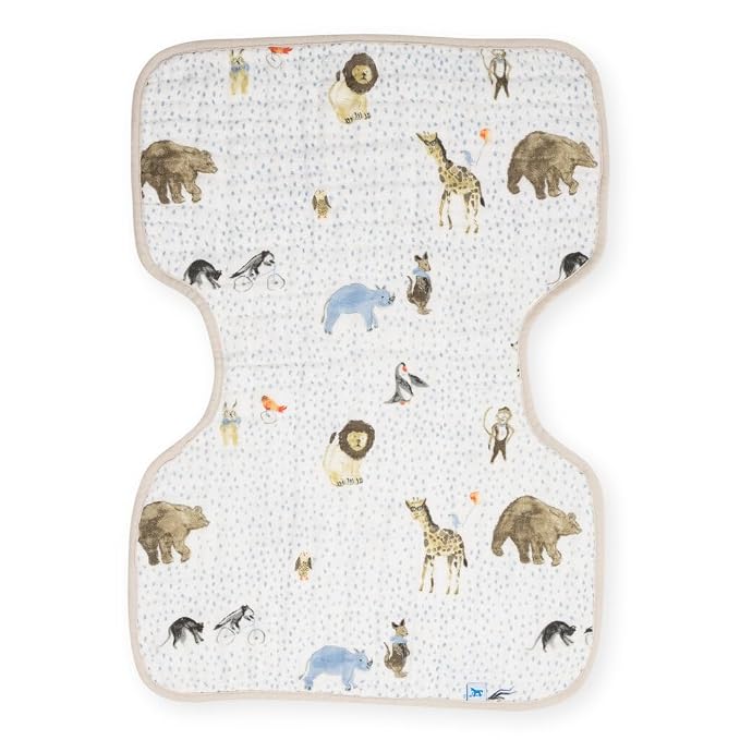 Little Unicorn Cotton Muslin Burp Cloth - Party Animals
