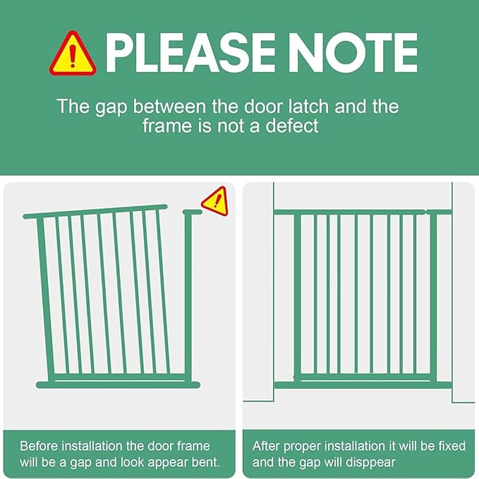 40.5" Tall Baby Gate 63-65.7" Wide No Drilling Tall Pet Gate Cat Gate Extra Wide Baby Gate Safety,Extra Narrow Auto-Close for Indoor Stairs, Doorways, and Kitchen