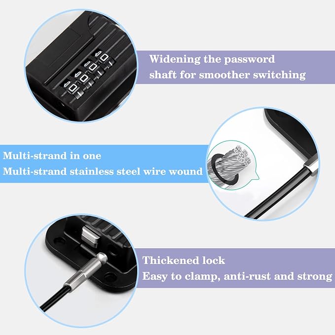 2 Pack Fridge Locks with Code for Refrigerator, Cabinets, Freezer, Drawers, Wardrobes, Closets, Windows, Freezer Doors. Child Safety Lock with Combination for Kids and Aldults