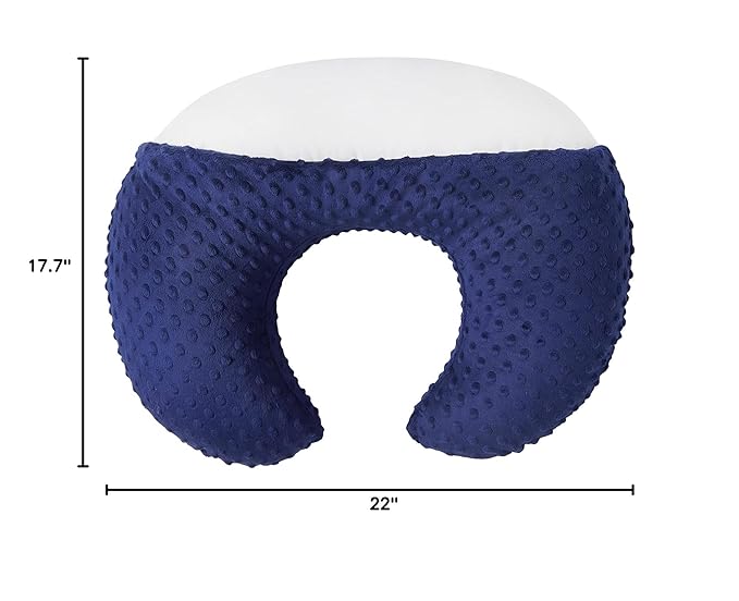 Nursing Pillow for Breastfeeding, Breast Feeding Pillows for Mom, Nursing Pillows for Newborn Baby Support, Nursing Pillow and Positioner with Removable Cover