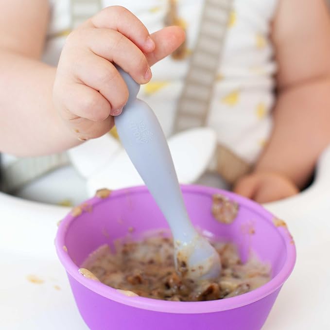 Easy Learn Baby Spoon Set (Sea Foam)