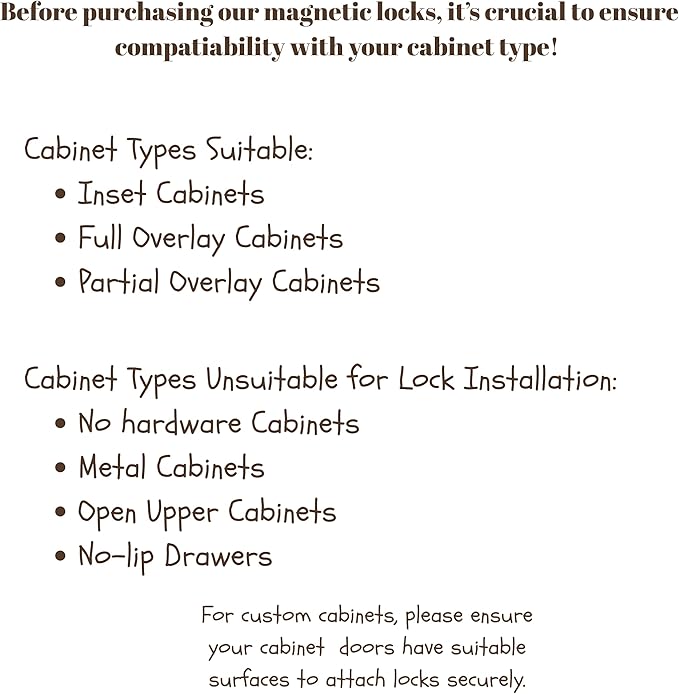 Magnetic Cabinet Locks Baby Proofing by CozyCubz – 12 Pack + 2 Keys, No Drill, Hidden Child Safety Latches for Cabinets & Drawers