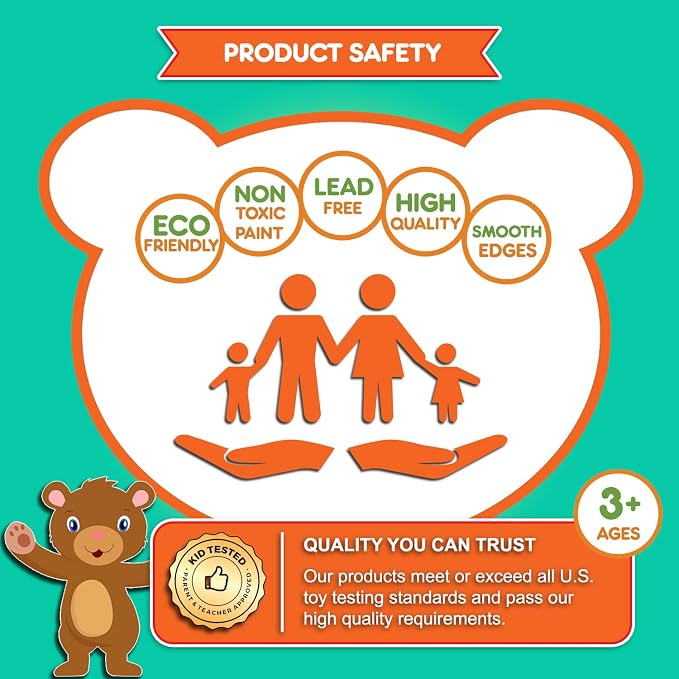 Baby Toys Wooden Stacking Rings - Bilingual Educational Toys for 2 Year Old | Learn Rainbow Colors in English & Spanish | Wood Building Blocks with Toddler Games Learning Activities Ebook
