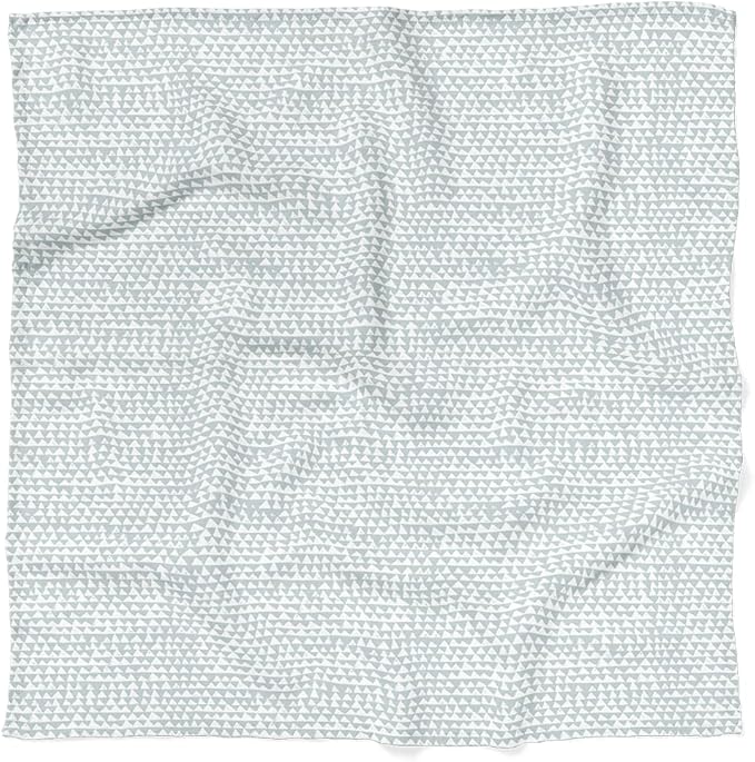 Mini Wander Swaddles for Newborns Muslin Swaddle Blankets - Breathable Soft Gender Neutral Receiving Blanket Baby Essentials | 47 x 47 Cotton - (Mountains (Ice Blue))