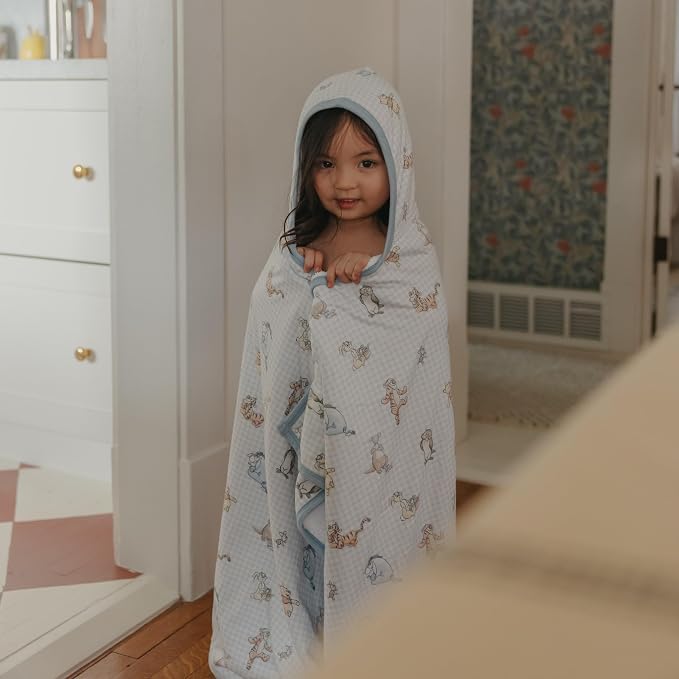 Copper Pearl Premium Big Kid Hooded Towel Winnie The Pooh & Friends