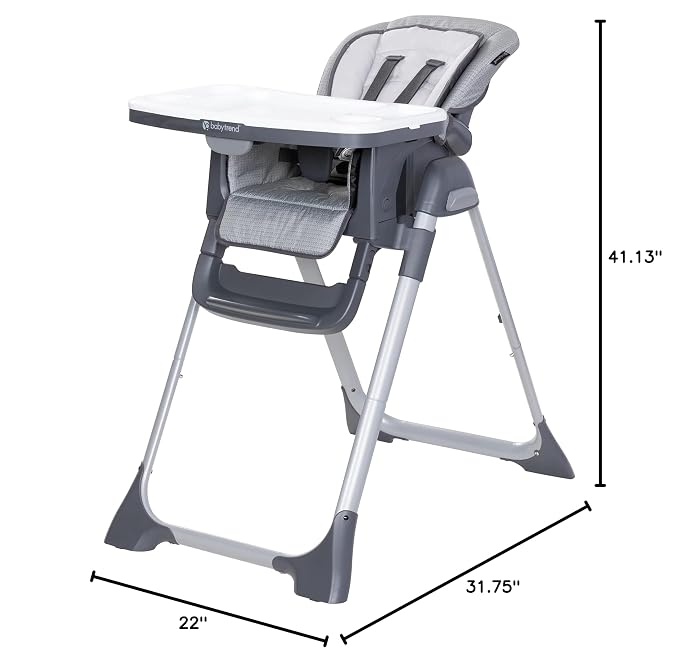 Baby Trend Sit Right 2.0 3-in-1 High Chair - Cozy Grey