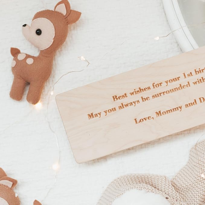 Personalized Wooden Name Puzzle with Pegs – Montessori Toy for Toddlers, Custom Baby Gift for 1st Birthday, Christmas and Easter Present