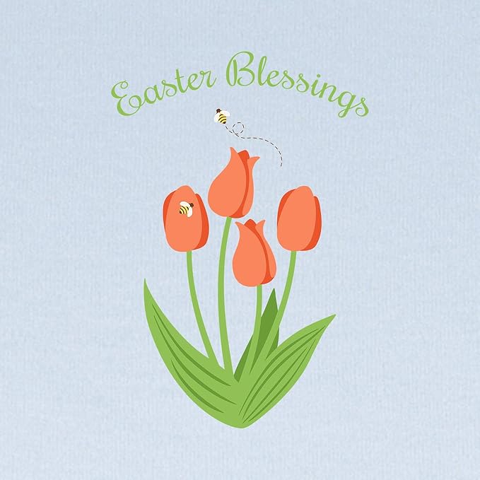 CafePress Easter Blessings Baby Blanket, Super Soft Newborn Swaddle