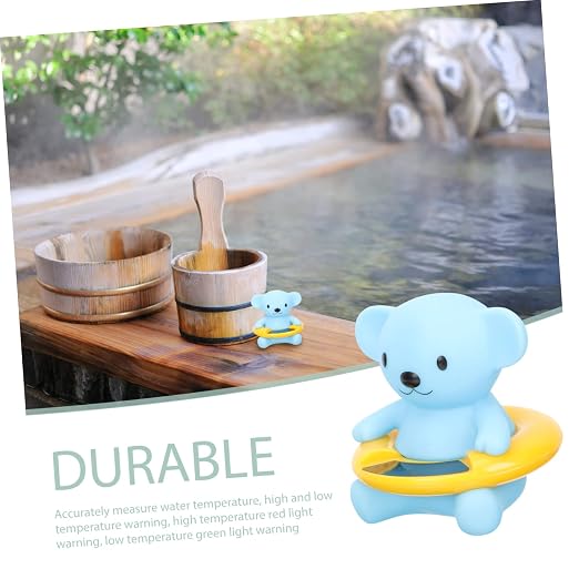 GALPADA Floating Bath Thermometer for Babies Waterproof Pool Thermometer Toy Digital Shower Water Temperature Gauge Easy to Read LCD Display Safe for Newborns