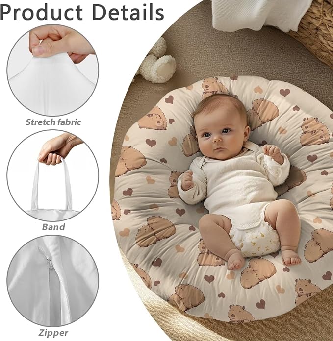 Guinea Pig Breastfeeding Pillow Cover Nursing Pillow Cover Pillow Slipcover Detachable Nursing Pillow Protective Cas Baby Feeding Supplies Soft and Cozy Cover