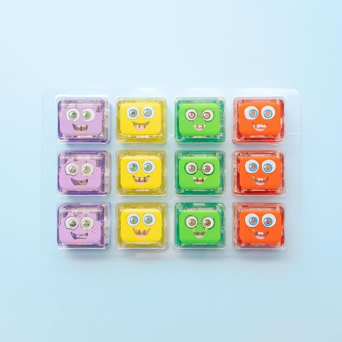 Glo Pals Water Activated Light-Up Sensory Bath Toy 12 Cube Variety Pack for Bathtime and Sensory Play, 12 Reusable Light-Up Cubes for Kids and Toddlers, Variety Pack