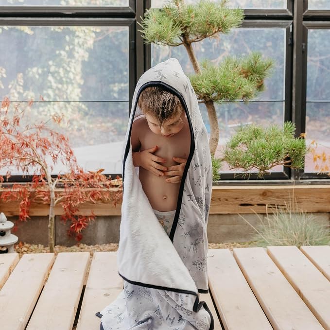 Copper Pearl Premium Big Kid Hooded Towel Empire