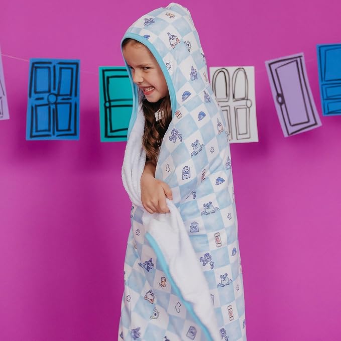 Copper Pearl, Monsters Inc Medley Premium Big Kid Hooded Towel