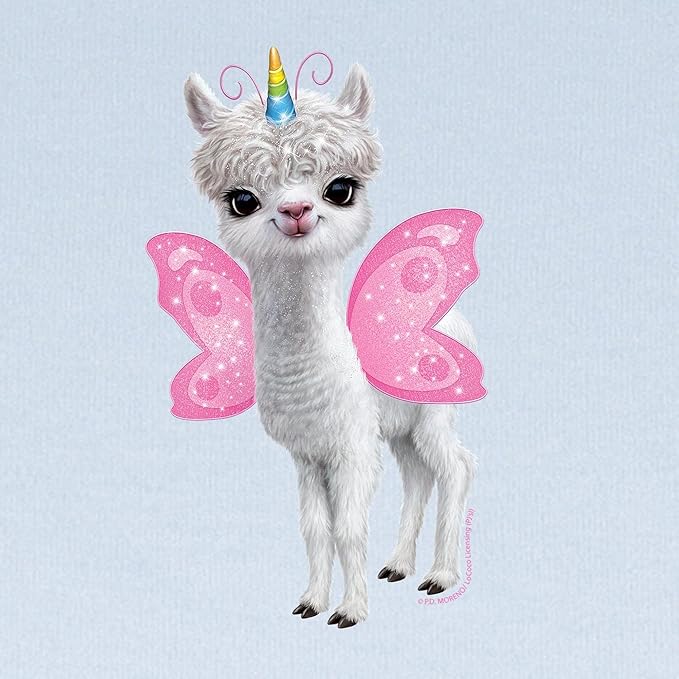 CafePress PD Moreno's Llama Unicorn Baby Blanket, Super Soft Newborn Swaddle