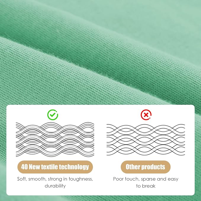 SWEET DOLPHIN 3-Pack Baby Swaddle Sleep Sacks - Newborn Swaddle Blanket with Soft Cotton - Ergonomic Wrap for Boys and Girls, 3-6 Months, Green