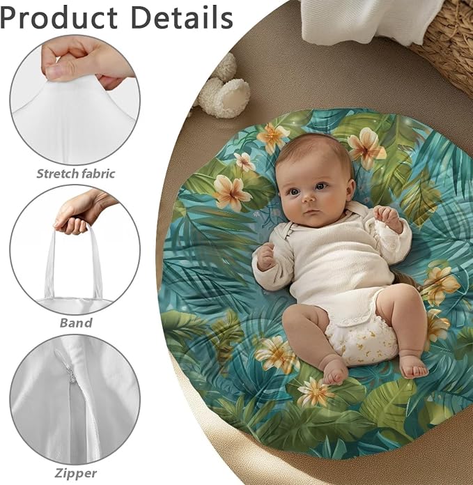 Sloth Nursing Pillow Cover for Breastfeeding Pillows Breastfeeding Pillow Slipcovers for Baby Boys & Girls Ultra Soft Infant Nursing Pillowcase for Newborn