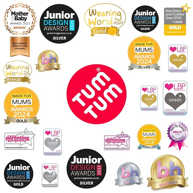 TUM TUM Tippy Up Free Flow Sippy Cup (No Valve), Sippy Cup for Toddlers, BPA Free (Olivia Owl 200ml)