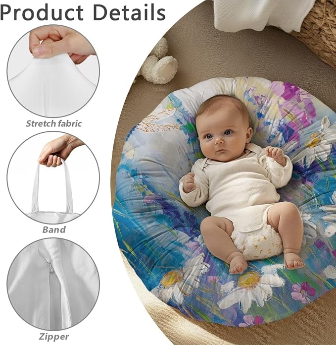 Dragonfly Nursing Pillow Cover for Breastfeeding Pillows Breastfeeding Pillow Slipcovers for Baby Boys & Girls Ultra Soft Infant Nursing Pillowcase Pillow Case for Newborn