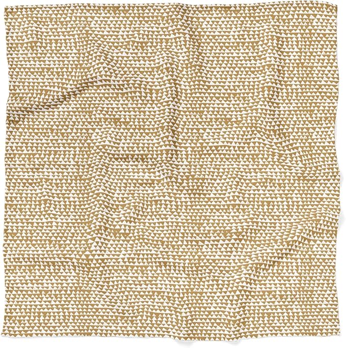 Mini Wander Swaddles for Newborns Muslin Swaddle Blankets - Breathable Soft Gender Neutral Receiving Blanket Baby Essentials | 47 x 47 Cotton - (Mountains (Honey Gold))