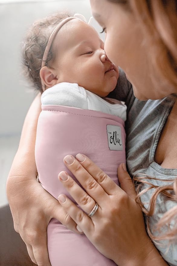 The Ollie Swaddle – Adjustable Baby Swaddle for Newborns | Pediatrician-Approved for Safe Sleep | Easy Closure | Arms-Out | Lightweight, Machine-Washable | Easy Diaper Access