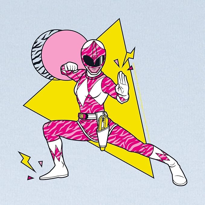 CafePress Power Rangers Pink Ranger Defensive S Baby Blanket, Super Soft Newborn Swaddle