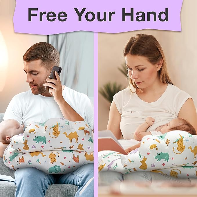 PILLANI Baby Shower Gifts: Nursing Pillow for Breastfeeding & Diaper Bag - Baby Registry Search