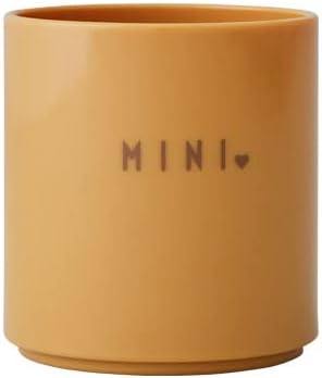 Design Letters Mini Favourite Tritan Sippy Cup for Kids | Toddler Cups BPA/BPS Free | Kids Cups Drop Safe/Dishwasher & Microwave Safe | Baby Cup Designed in Denmark | Training Cup for Toddler | 6 Oz