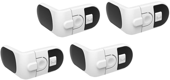 Abaodam 12pcs Boy Girl Safety Locks for Cupboards Fridge Locks Material Easy to Install Prevent Finger Trapping