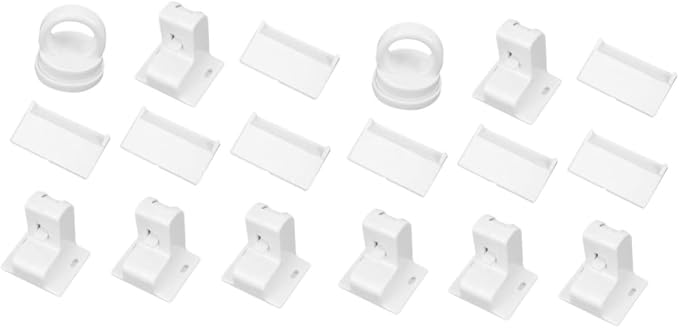 FAVOMOTO 2sets Cabinet Locks for Safety Easy-install Latches Multi-purpose Furniture for Homes
