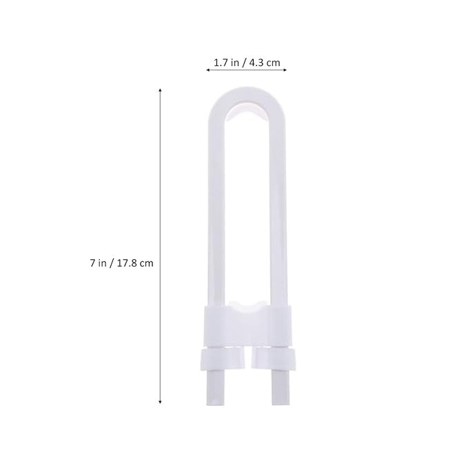 Abaodam 4-Pack Childproof Cabinet Locks Babyproof Drawer Locks for Toddler Safety for Kitchen Cupboard U-Shaped Sliding Latches Easy Installation