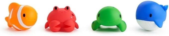 Munchkin® Ocean??Squirts Baby Bath Toy, 4 pack