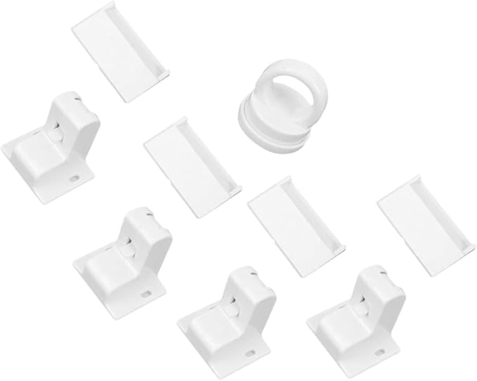FAVOMOTO 2sets Cabinet Locks for Safety Easy-install Latches Multi-purpose Furniture for Homes