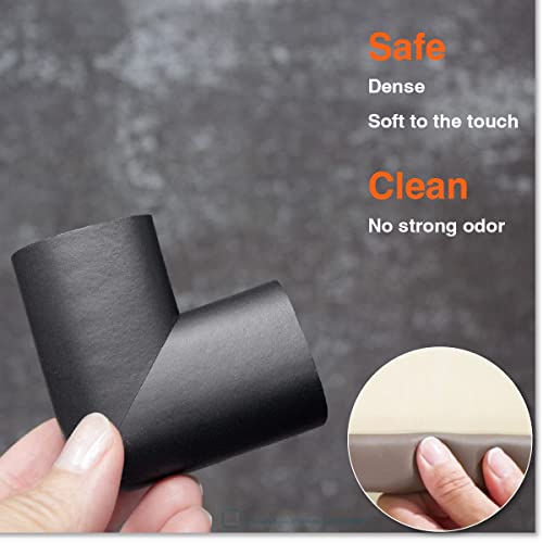 18ft Edge 24 Corners - Bundle & Save - RovingCove HeftyFit Edge Corner Guards, Onyx Black