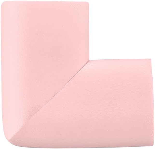uxcell Corner Guards Edge Protectors, 12Pack U Foam Safety Bumper W Self-Adhesive Tape Furniture Corner Table Edge Guard, 2.16"x1.38"x0.315", Pink