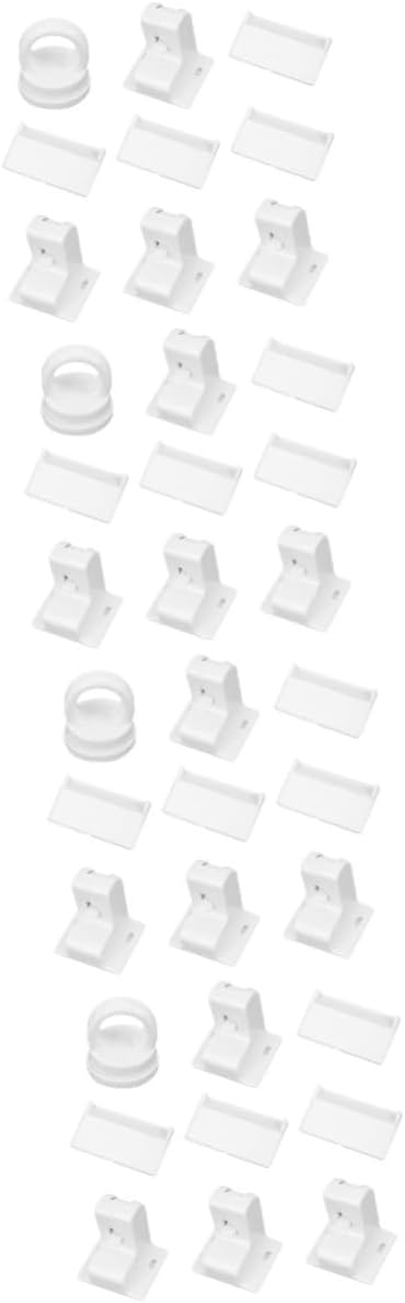 FAVOMOTO 4sets Multi-functional Invisible and Cabinet Latches for Childproofing Furniture Easy Installation for Home Safety