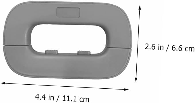 ibasenice Multipurpose Safety Locks Pinch Lock for Refrigerator Freezer and Cabinets Childproof Keys Grey