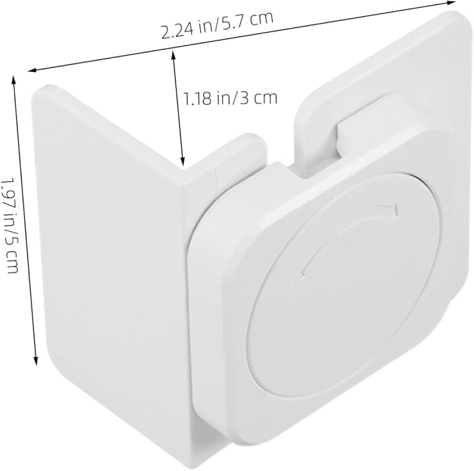 Vaguelly Boy Girl Safety Cabinet Lock Boy Girl Proofing Latch for Cabinets and Refrigerators Material Easy Installation for Proofing Home Safety